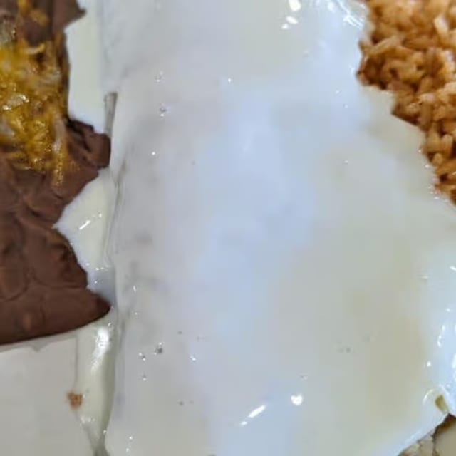 Mini Burrito Al Carbon.